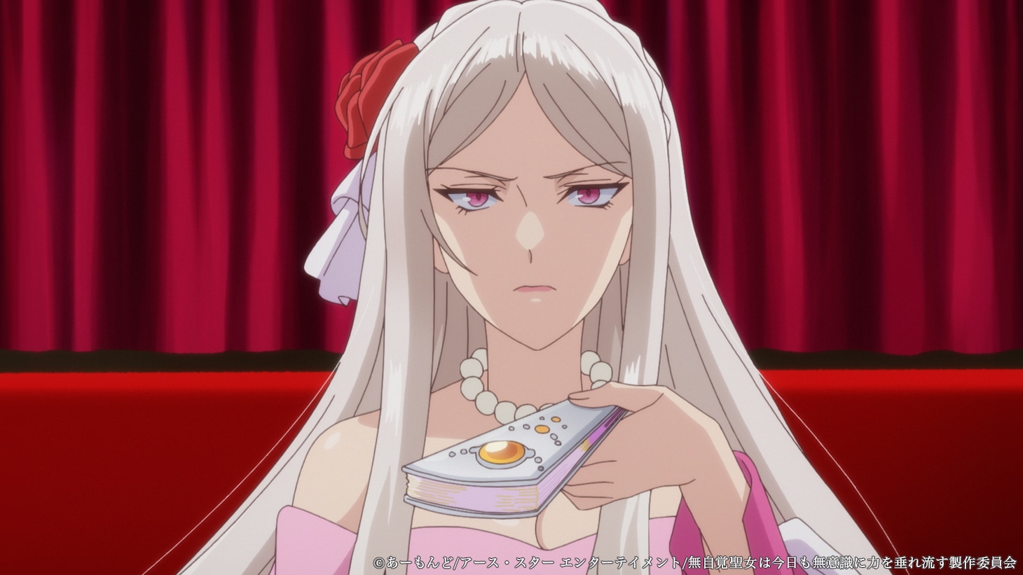 TVアニメ「無自覚聖女は今日も無意識に力を垂れ流す」ティザーPVより (c)あーもんど/アース・スター エンターテイメント/無自覚聖女は今日も無意識に力を垂れ流す製作委員会