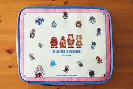 「ダンジョン飯」×レタスクラブの圧縮収納ポーチ　ライオス一行が荷造りをサポート