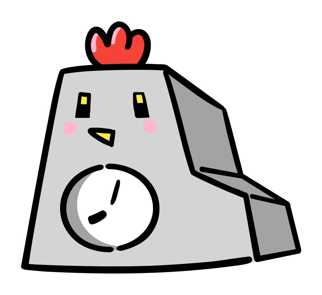 ねぼビー愛用のニワトリ型目覚まし時計・コケ丸。きっちり仕事をする真面目者だが、少し空気を読むことは苦手な様子。ねぼビーを起こすことが使命。関西弁で「はよ起きや！」「遅刻すんで！」などとしゃべる。