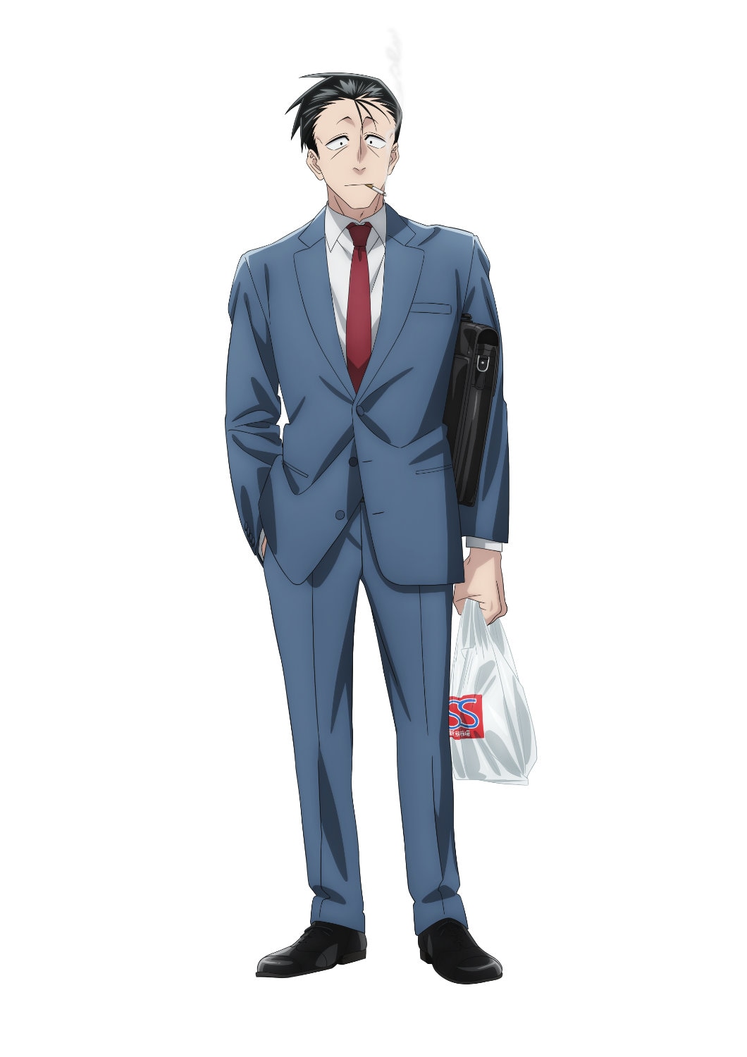 佐々木のキャラクターイラスト (c)地主／SQUARE ENIX・「ヤニすう」製作委員会 (c)Jinushi/SQUARE ENIX