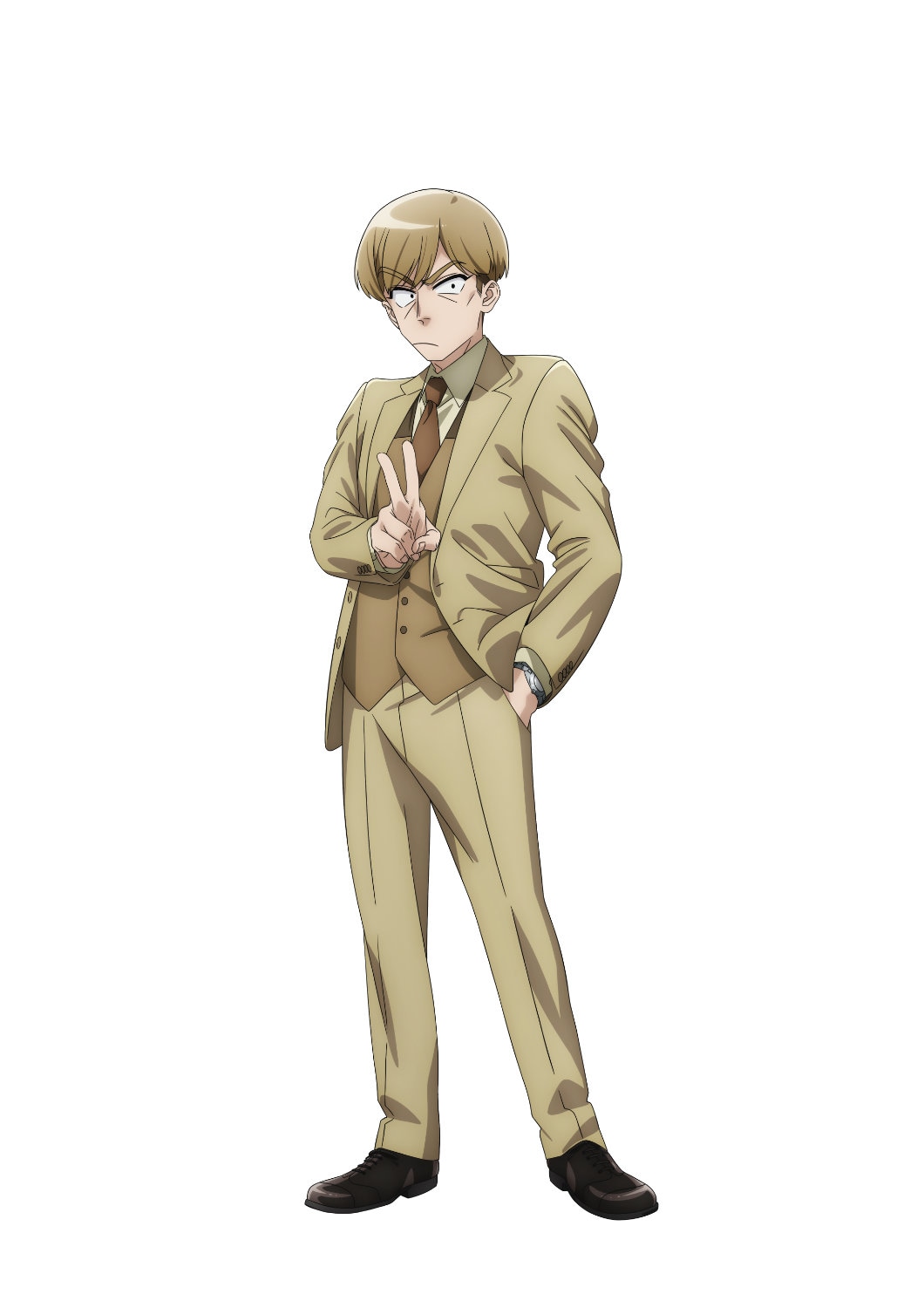 鈴木のキャラクターイラスト (c)地主／SQUARE ENIX・「ヤニすう」製作委員会 (c)Jinushi/SQUARE ENIX