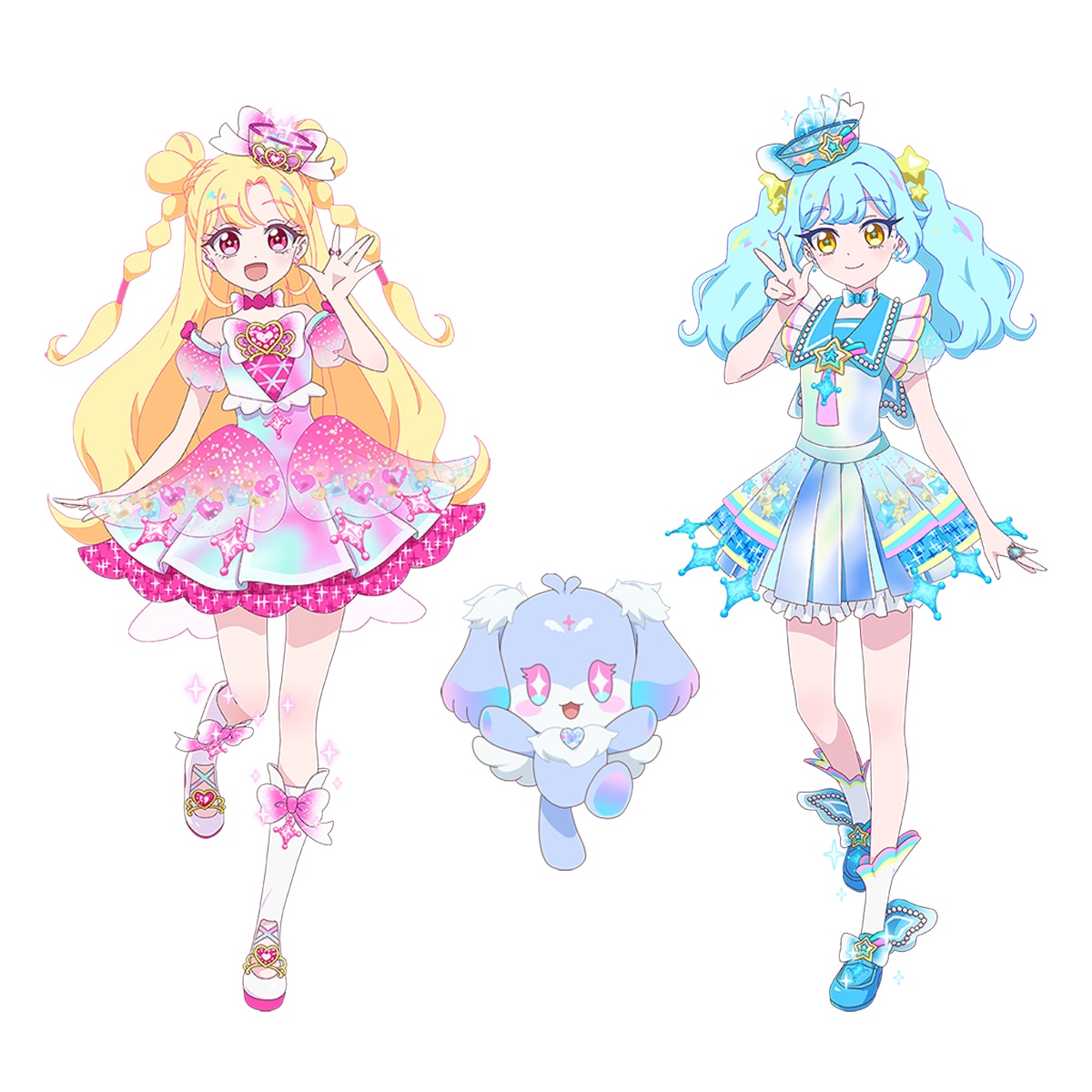 左から好実いのり、フォーチュ、夢宮あおい