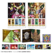 「ジョジョの奇妙な冒険」のフレーム切手セット、石仮面をアートに落とし込んだグッズ
