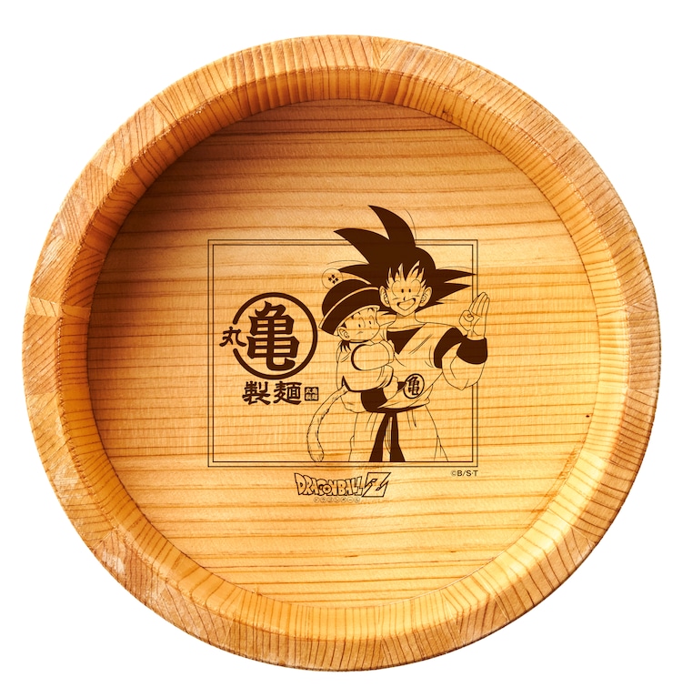 抽選で当たる「丸亀製麺ドラゴンボールZ オリジナルうどん桶」 [画像 