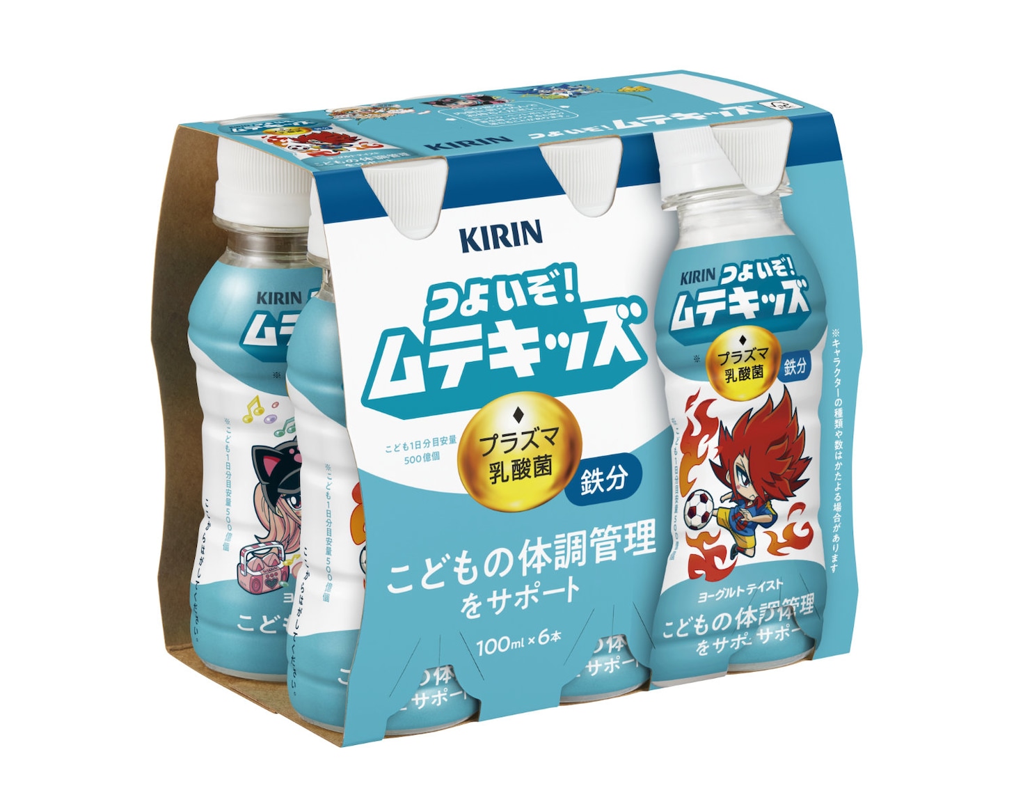 「キリン つよいぞ！ムテキッズ」 100ml ペットボトル6本パック