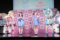 左から好実いのり、小川華果、叶矢りか、夢宮あおい