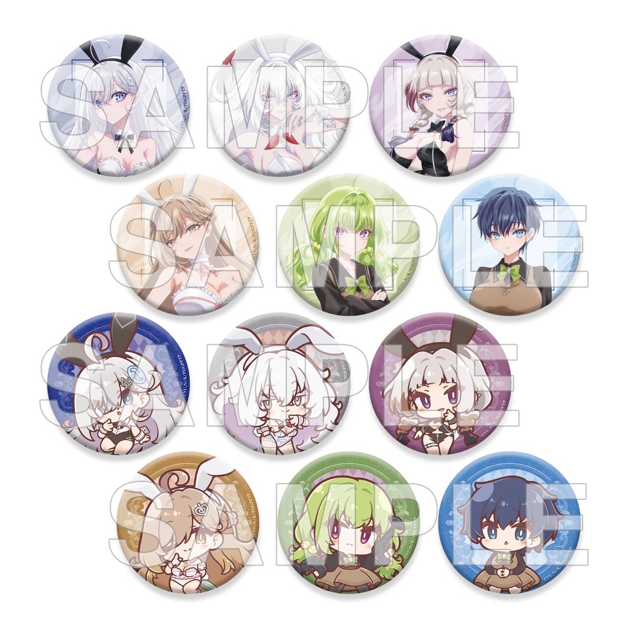 トレーディング缶バッジ CANDLE WOODS ver.」 [画像ギャラリー 3/25