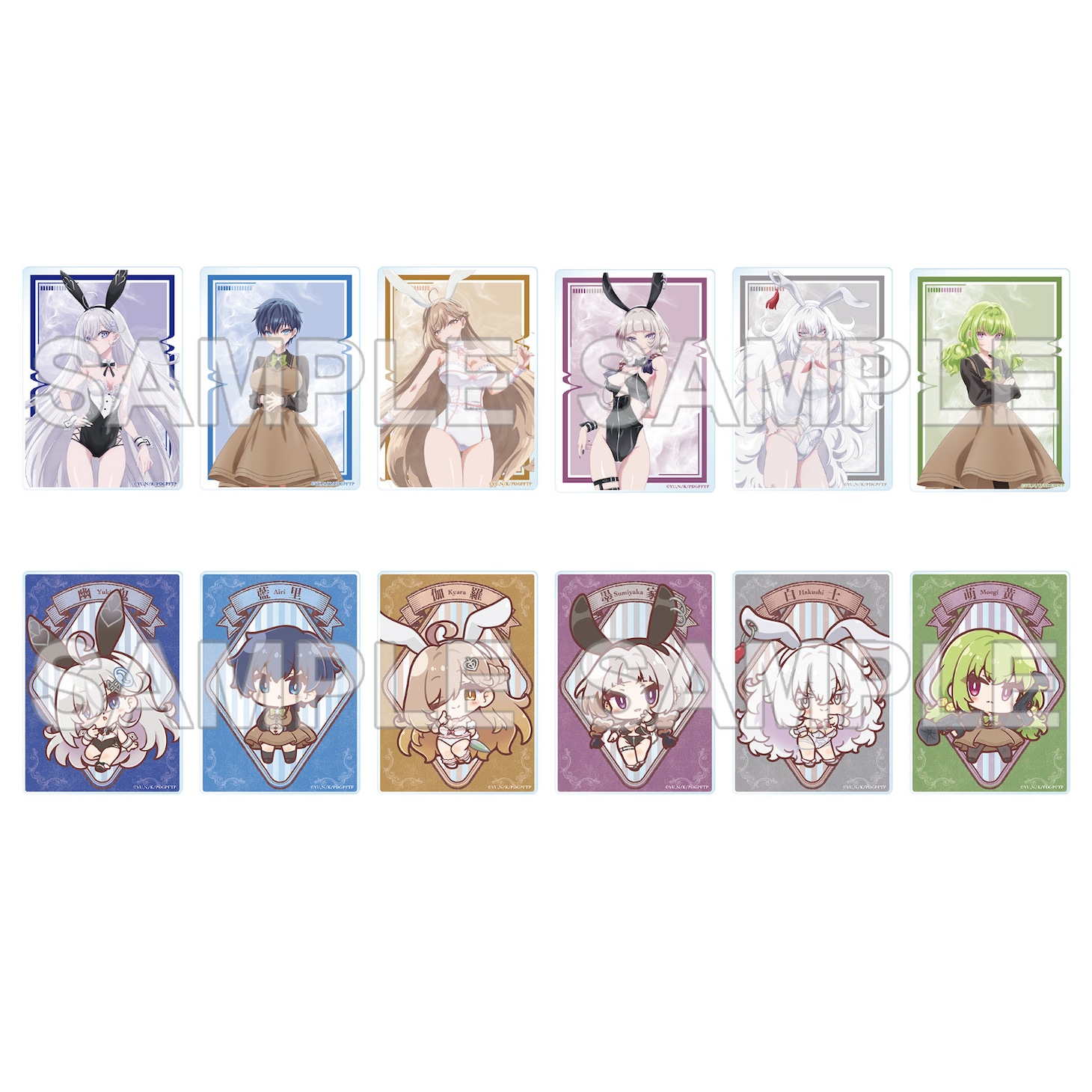 「トレーディングアクリルカード CANDLE WOODS ver.」