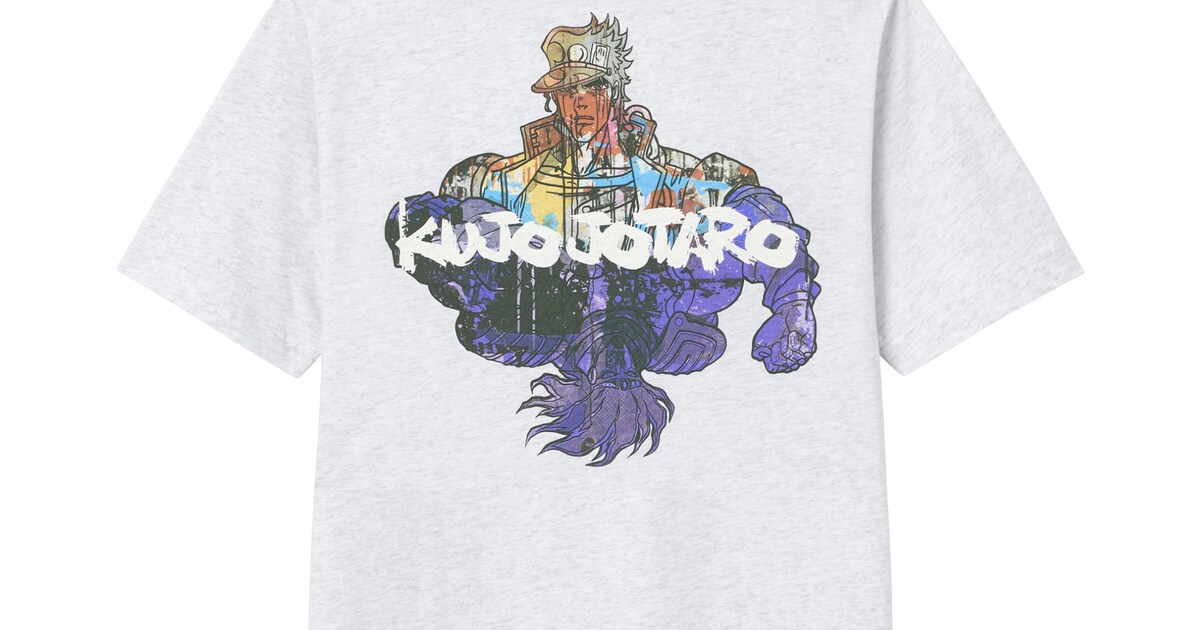 グラフィックTシャツ (c)荒木飛呂彦&LUCKY LAND COMMUNICATIONS/集英社 