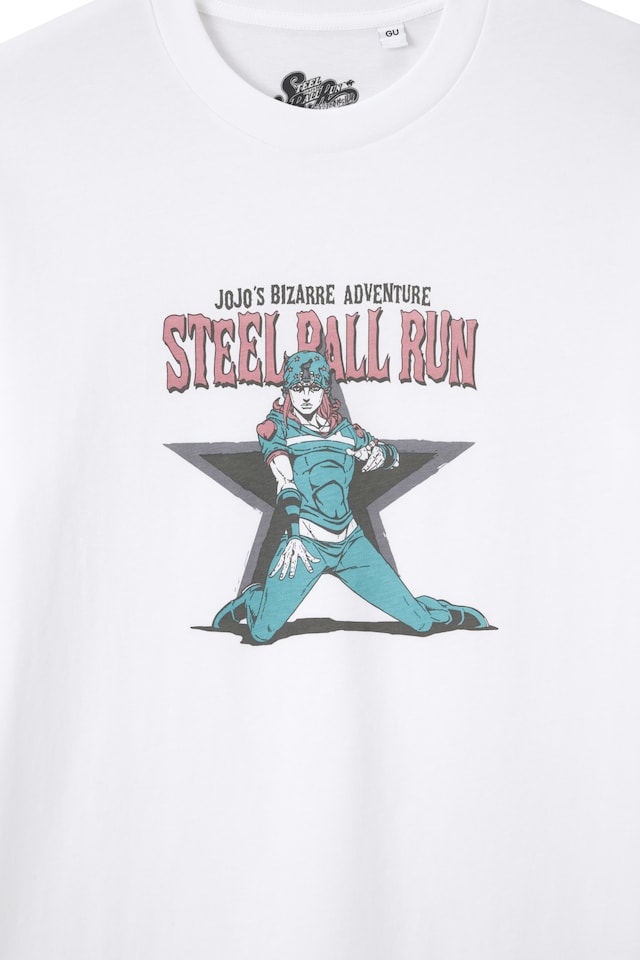 グラフィックTシャツ (c)LUCKY LAND COMMUNICATIONS/集英社・ジョジョの奇妙な冒険SBR製作委員会