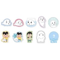 ポップアップショップで販売されるシークレットアクリルステッカー（ランダム10種）