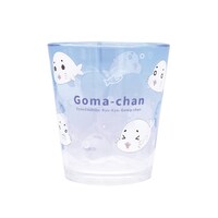 ポップアップショップで販売される「ドットタンブラーゴマちゃん」