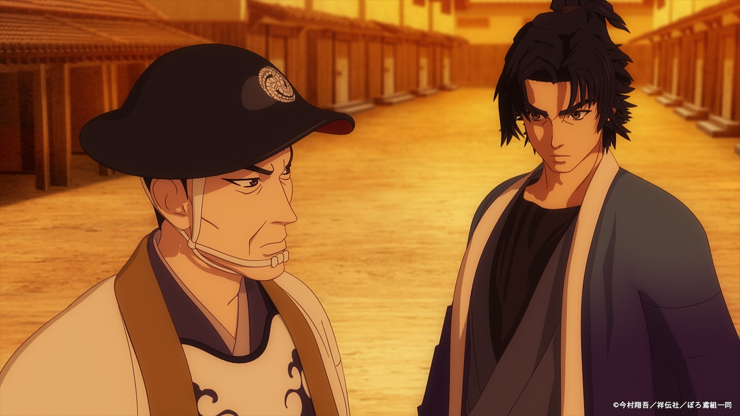 TVアニメ「火喰鳥 羽州ぼろ鳶組」第8話の先行場面カット