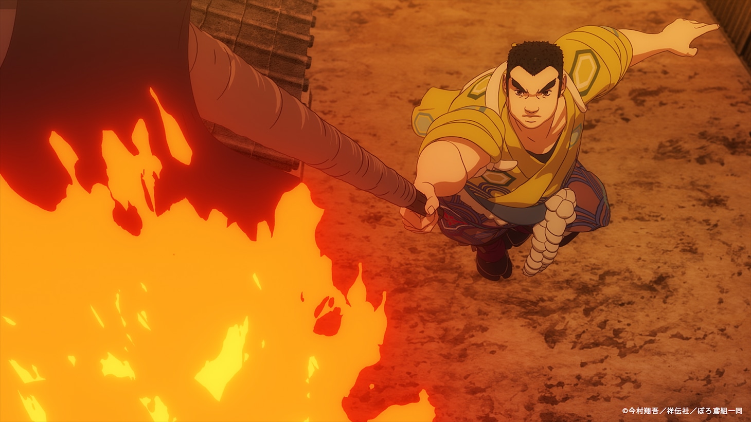 TVアニメ「火喰鳥 羽州ぼろ鳶組」第8話の先行場面カット