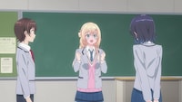 TVアニメ「クラスで2番目に可愛い女の子と友だちになった」本PV第2弾より (c) たかた・KADOKAWA／クラにか製作委員会
