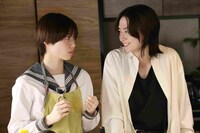 左から秋田汐梨演じる日下はる、池田匡志演じる藤原理央 (c)三つ葉優雨／小学館／ＮＢＣユニバーサル・エンターテイメントジャパン