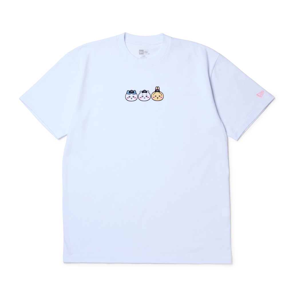 「半袖 コットン Tシャツ ちいかわ / ちいかわ・ハチワレ・うさぎ」