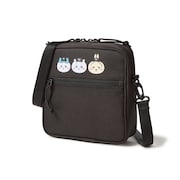 「スクエアショルダーポーチ 1.5L ちいかわ / ちいかわ・ハチワレ・うさぎ ブラック」