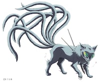 猫鬼（CV：松山鷹志）。寿命を操る猫の妖。摩緒と深い因縁があるらしい。