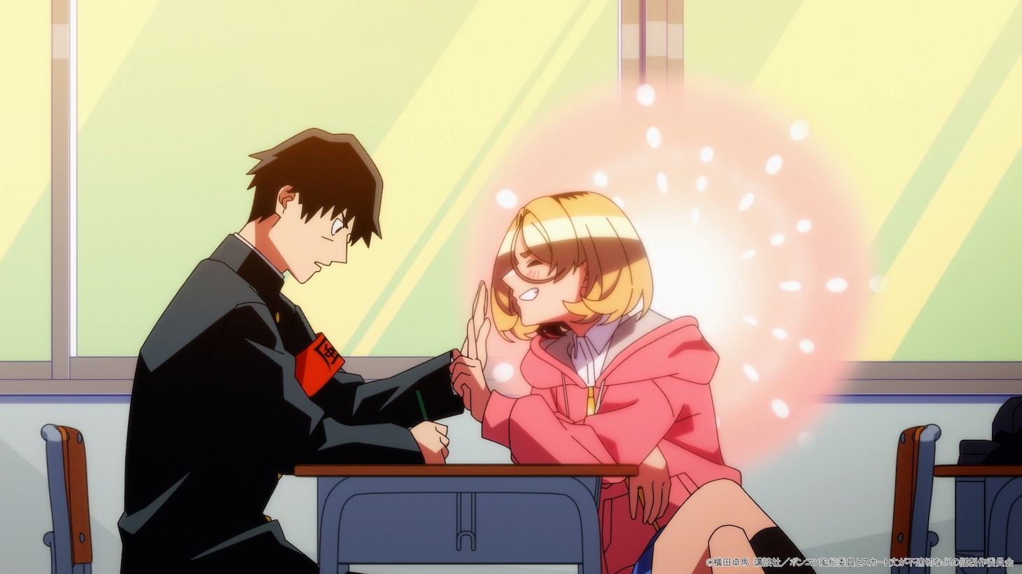 TVアニメ「ポンコツ風紀委員とスカート丈が不適切なJKの話」メインPVより