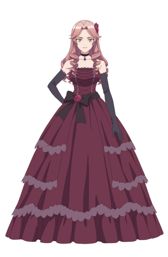 エレオノラ・カシャーリ（CV：前田佳織里）。カシャーリ男爵家の令嬢。王立学園の卒業パーティーの場に、レナートのエスコートを受けながら姿を現した。レナートの婚約者の座を狙っている。