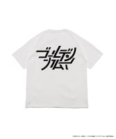 「刺青人皮風ロゴTシャツ」