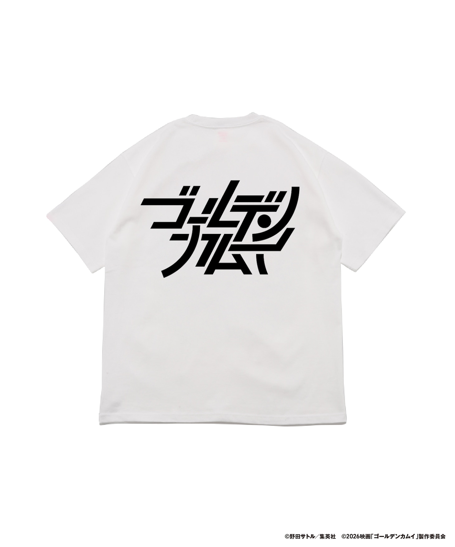 「刺青人皮風ロゴTシャツ」
