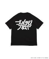 「刺青人皮風ロゴTシャツ」