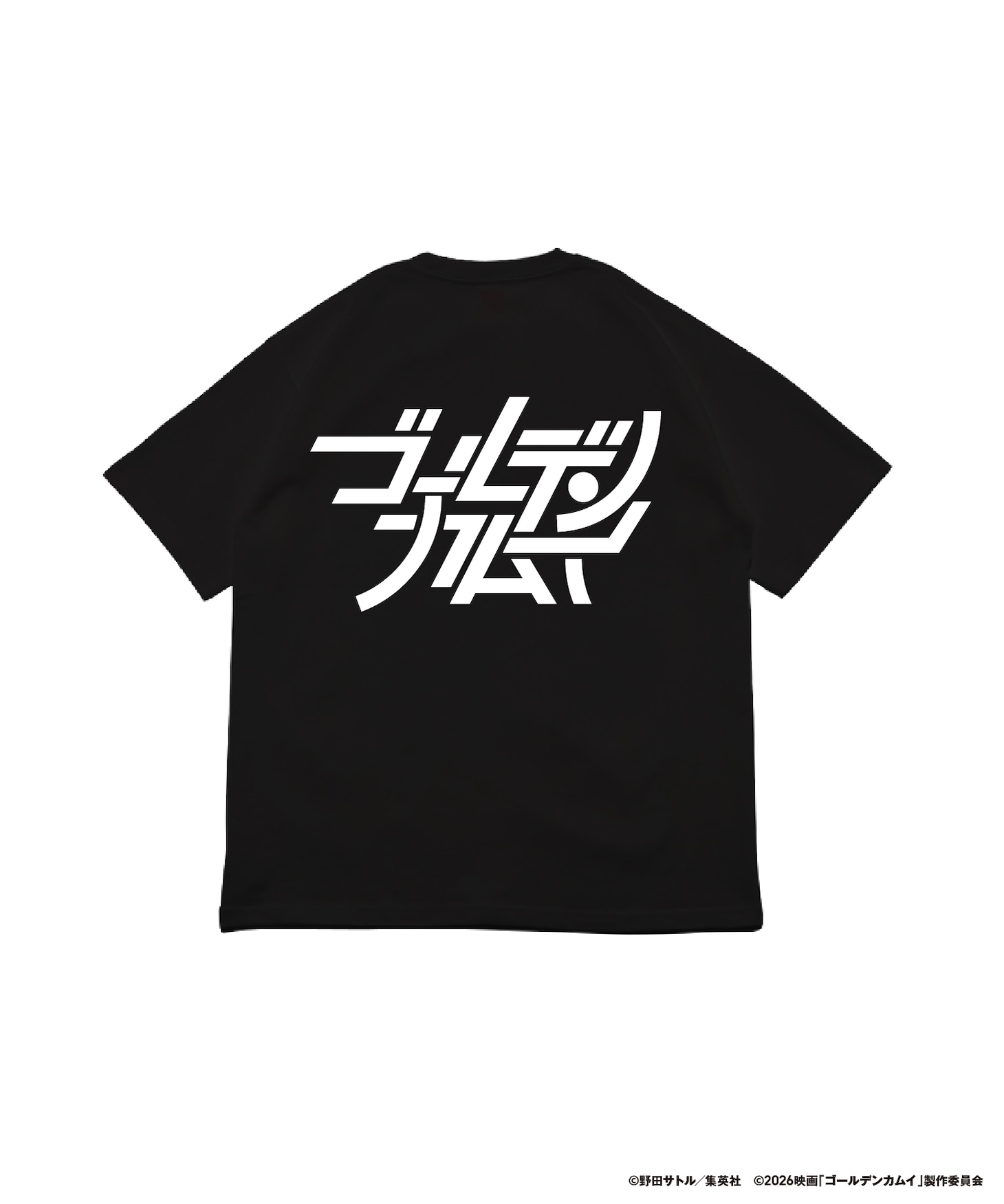 「刺青人皮風ロゴTシャツ」