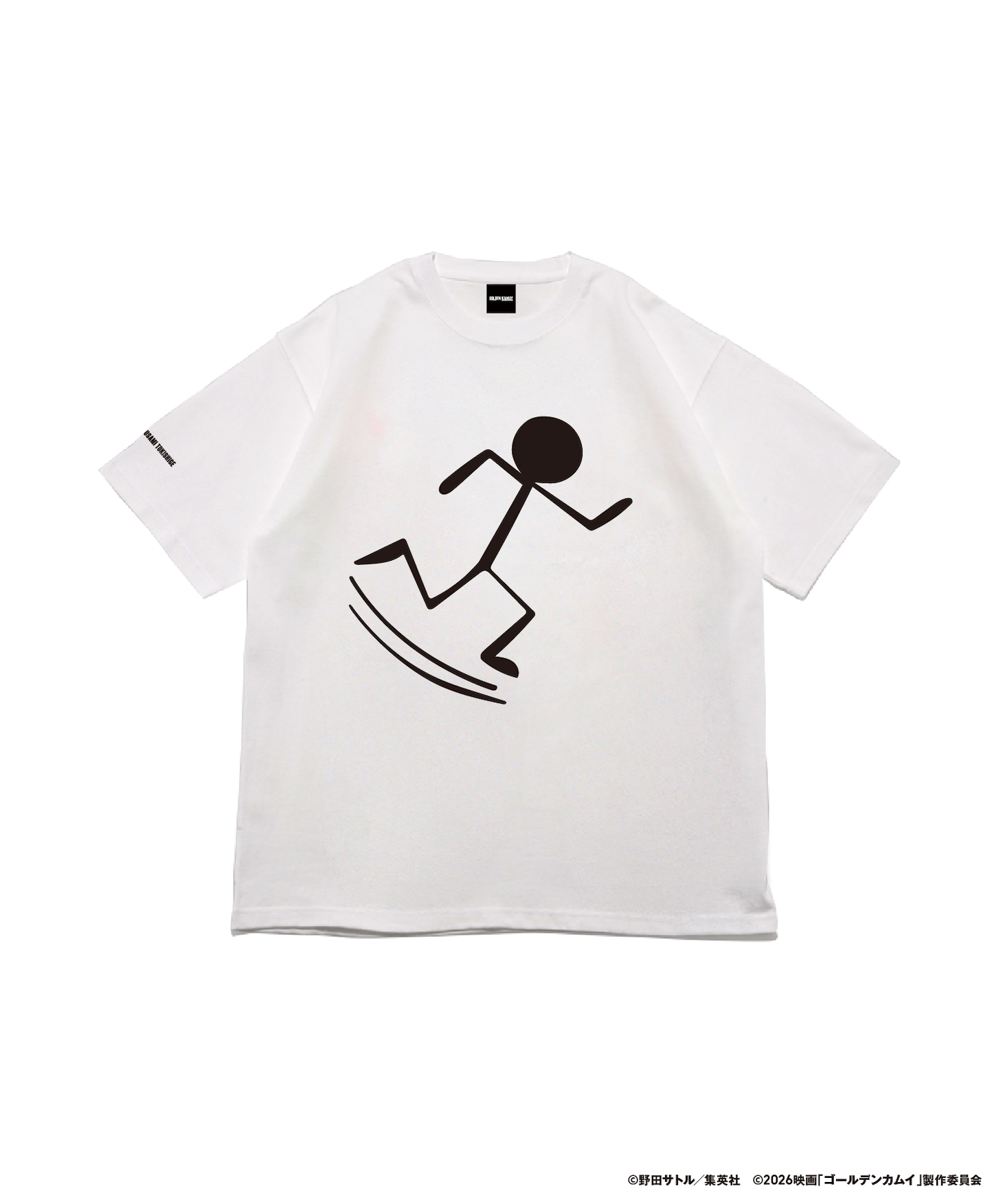 「走るホクロ君Tシャツ」