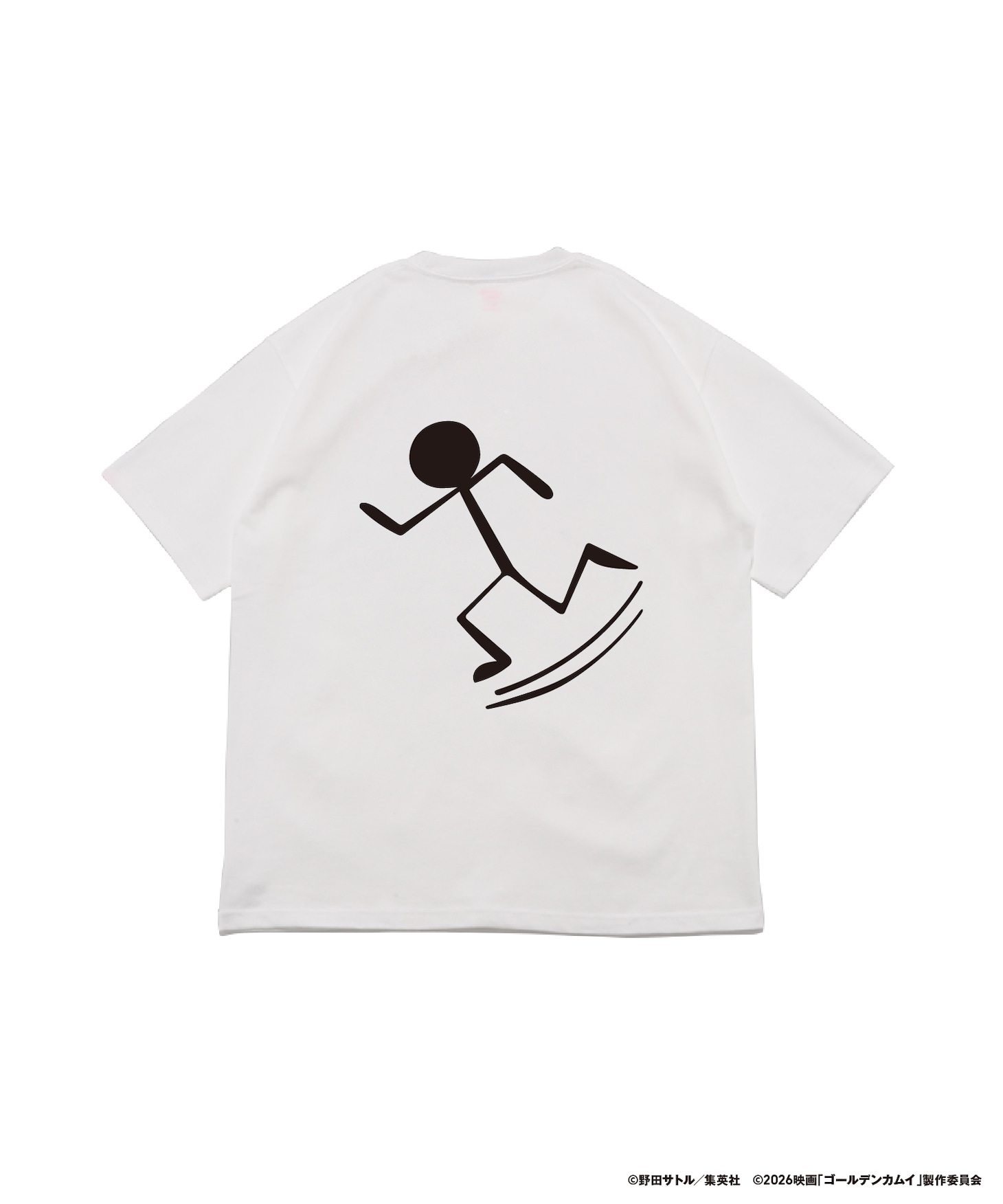 「走るホクロ君Tシャツ」