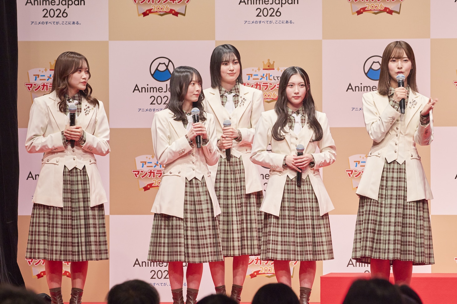 「アニメ化してほしいマンガランキング2026」授賞式の様子