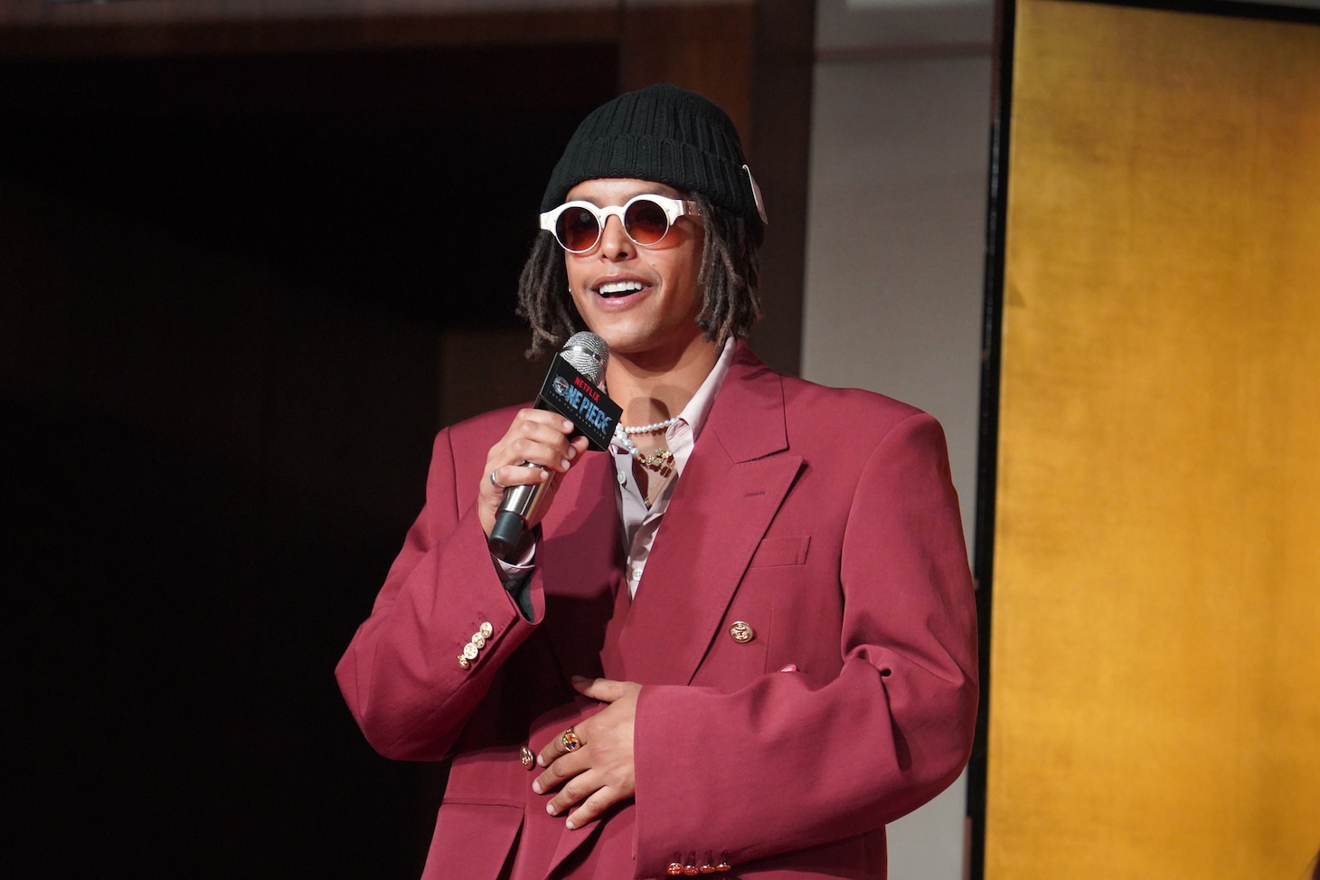 ウソップ役のジェイコブ・ロメロ