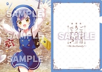 「劇場版 ご注文はうさぎですか？～We Are Family!～」の「AnimeJapan先行販売 クリアファイル付きムビチケカード」に付属する特典「ティザービジュアルクリアファイル」