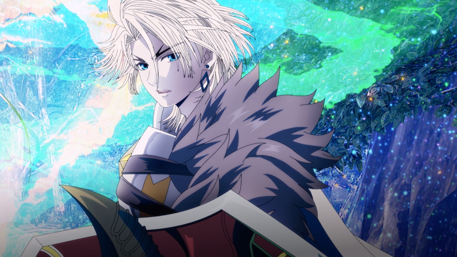 TVアニメ「追放された転生重騎士はゲーム知識で無双する」PVより