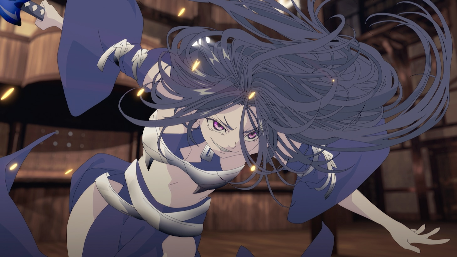 TVアニメ「追放された転生重騎士はゲーム知識で無双する」PVより