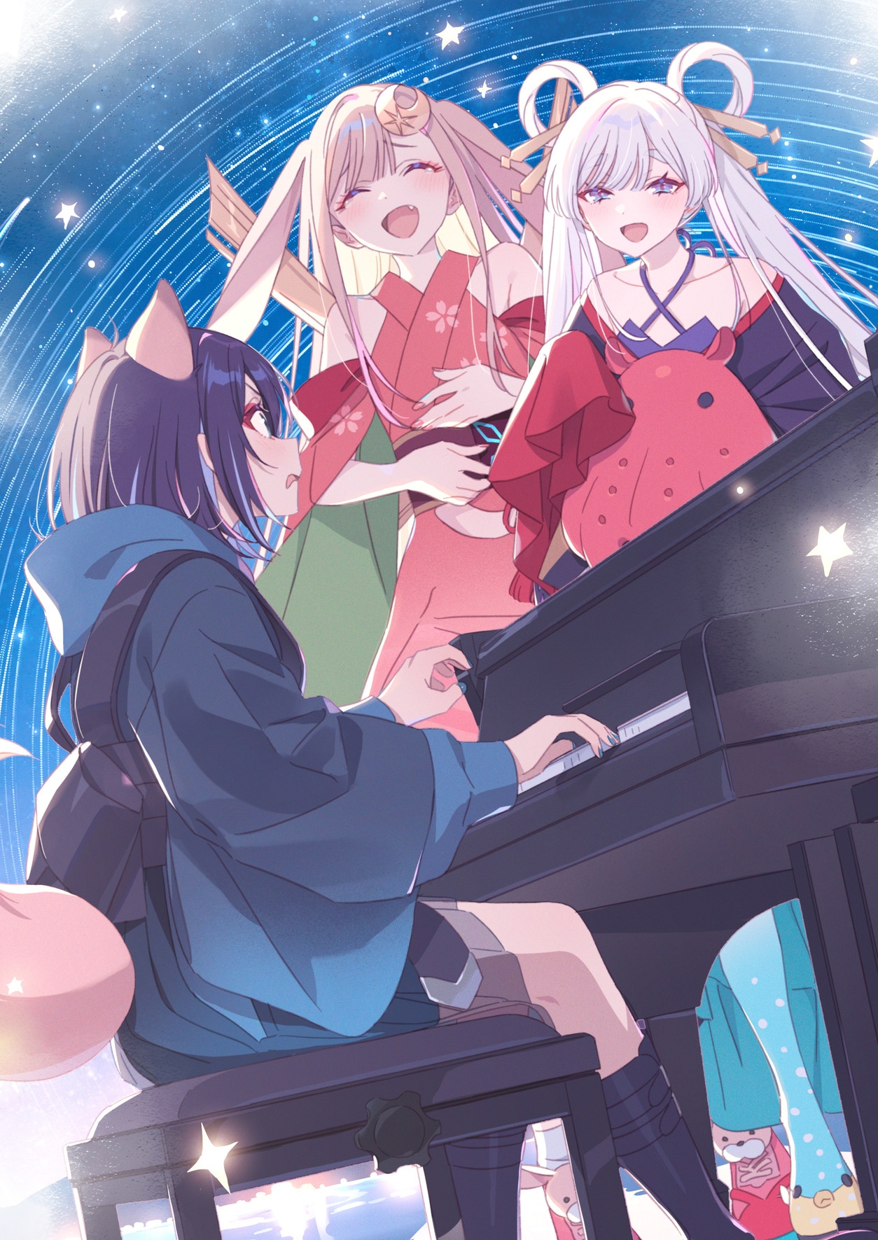 入場者特典第2弾に用意された「『メモリアルビジュアル』イラストボード」