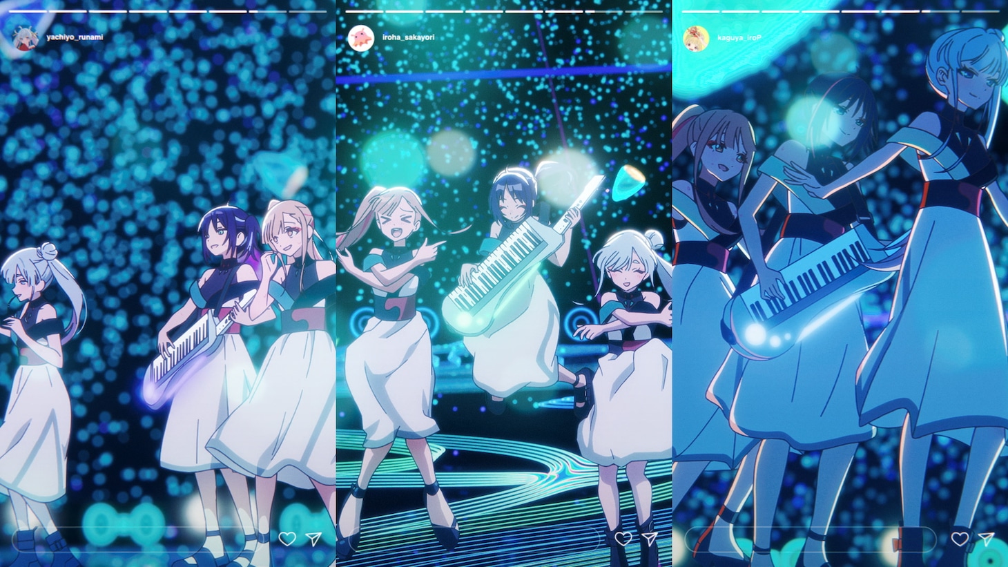 オリジナルアニメ映画「超かぐや姫！」劇中歌「Reply」のミュージックビデオより