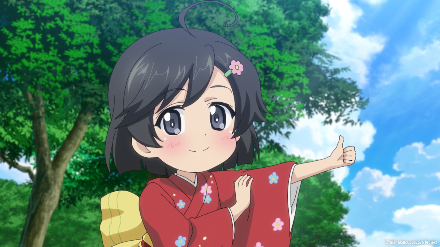 アニメ「ガールズ＆パンツァー もっとらぶらぶ作戦です！」第4幕のPVより