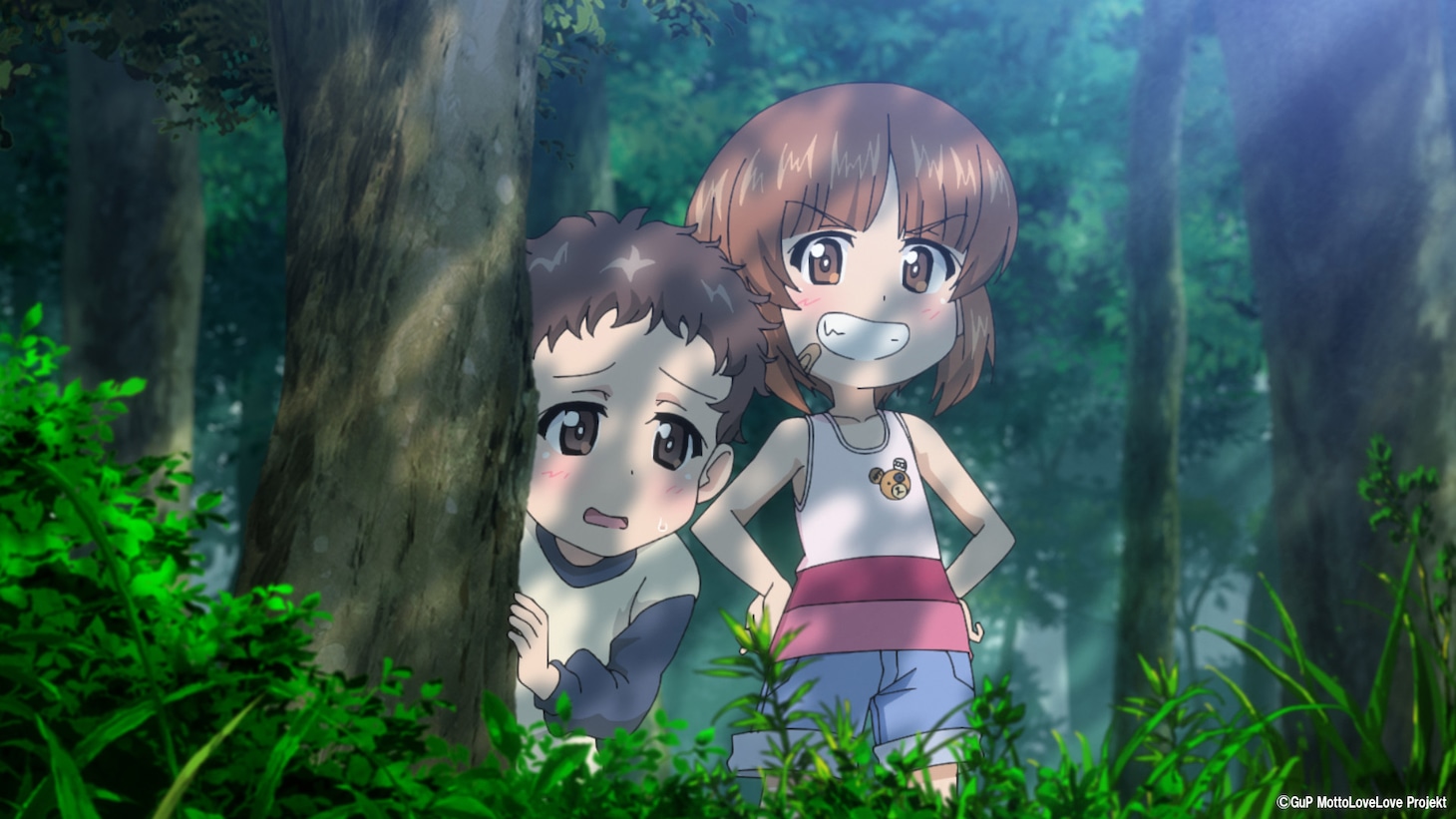 アニメ「ガールズ＆パンツァー もっとらぶらぶ作戦です！」第4幕のPVより