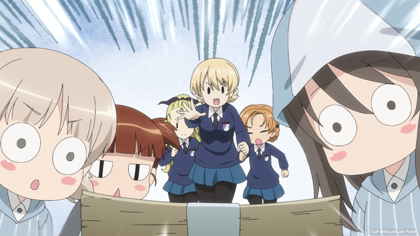 アニメ「ガールズ＆パンツァー もっとらぶらぶ作戦です！」第4幕のPVより