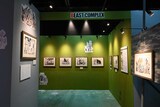 「板垣巴留展～『BEASTARS』『SANDA』から『タイカの理性』まで パルの創造の世界～」より、「BEAST COMPLEX」のコーナー
