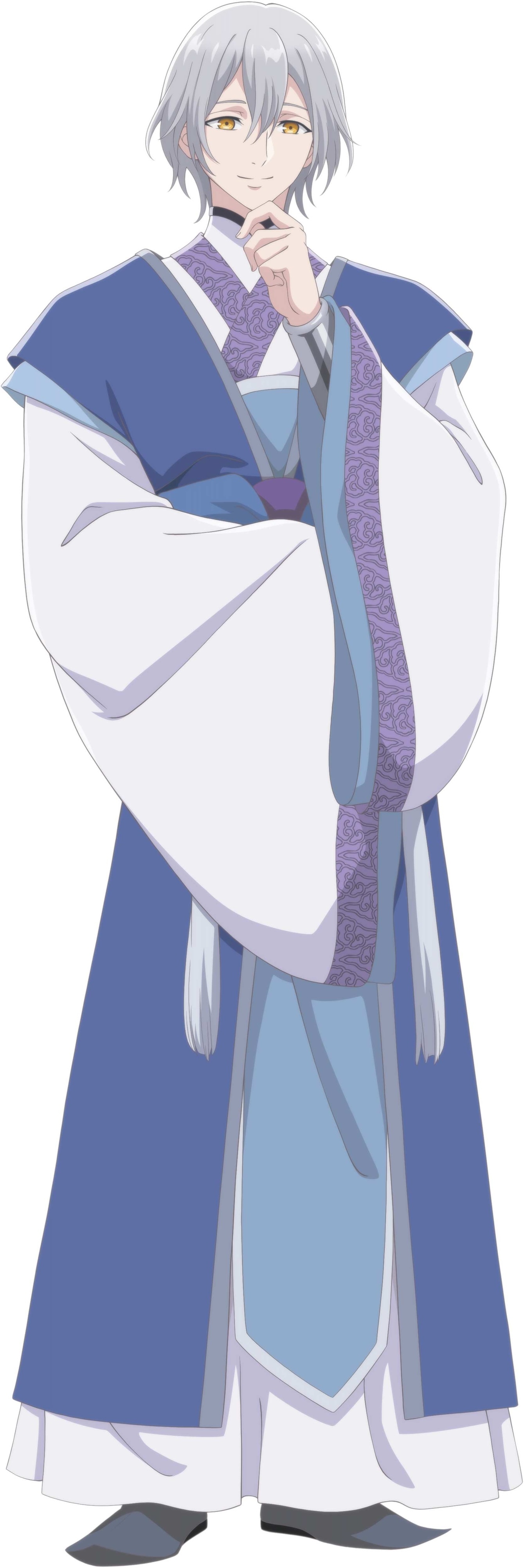 珀陽（CV：島﨑信長）。容姿端麗で、学問も武術も天才と言われる、白楼国の皇帝。穏やかな性格で官吏たちからの信頼も厚く、後宮で憧れの的。本性をよく知る相手からは「悪徳高利貸し」と呼ばれることもある。