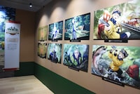 「ディズニー ツイステッドワンダーランド展 Seasonal Memories」より、「バルガスCAMP！」のコーナー