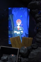 「ディズニー ツイステッドワンダーランド展 Seasonal Memories」より、「バルガスCAMP！」のコーナー