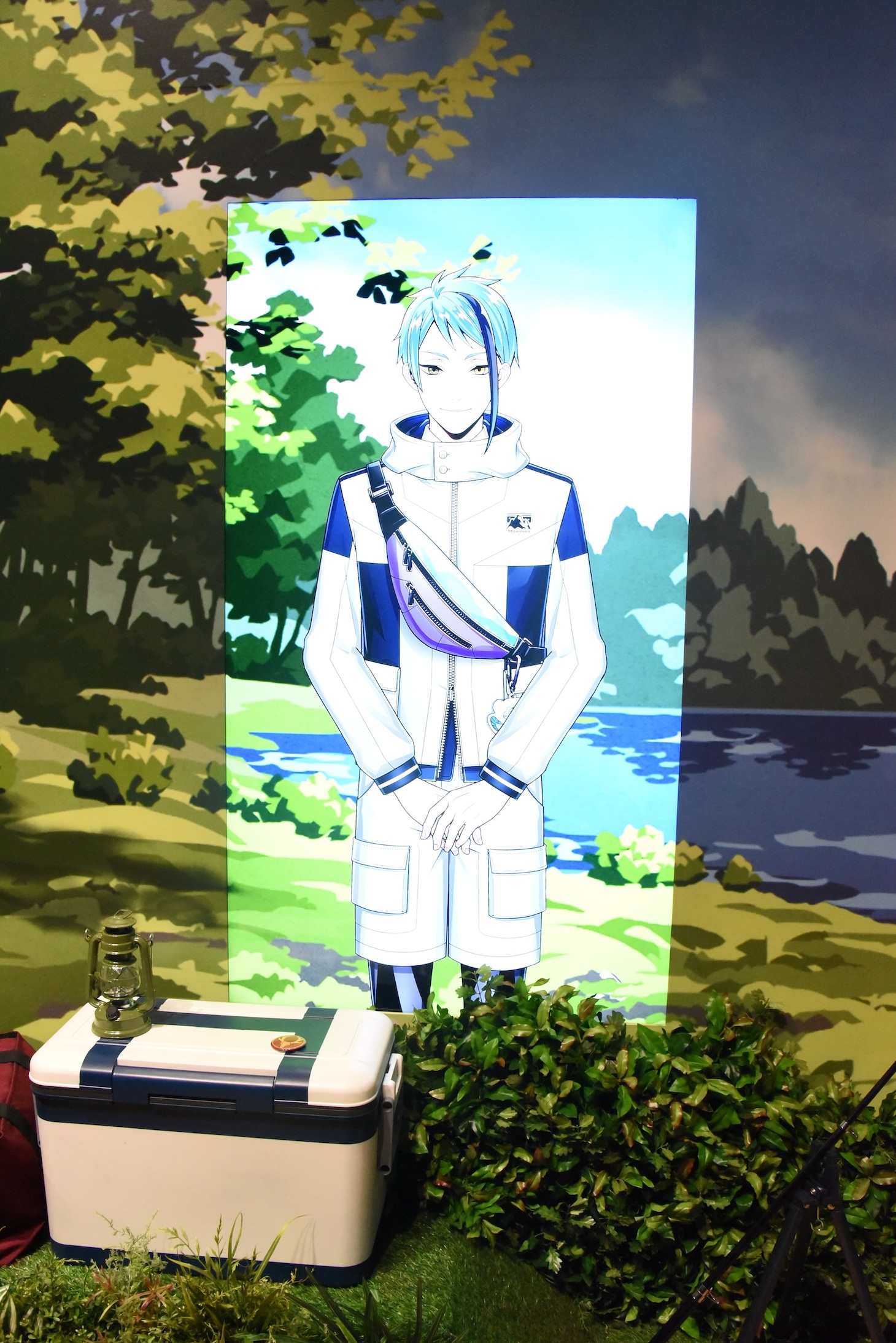 「ディズニー ツイステッドワンダーランド展 Seasonal Memories」より、「バルガスCAMP！」のコーナー