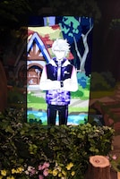 「ディズニー ツイステッドワンダーランド展 Seasonal Memories」より、「バルガスCAMP！」のコーナー