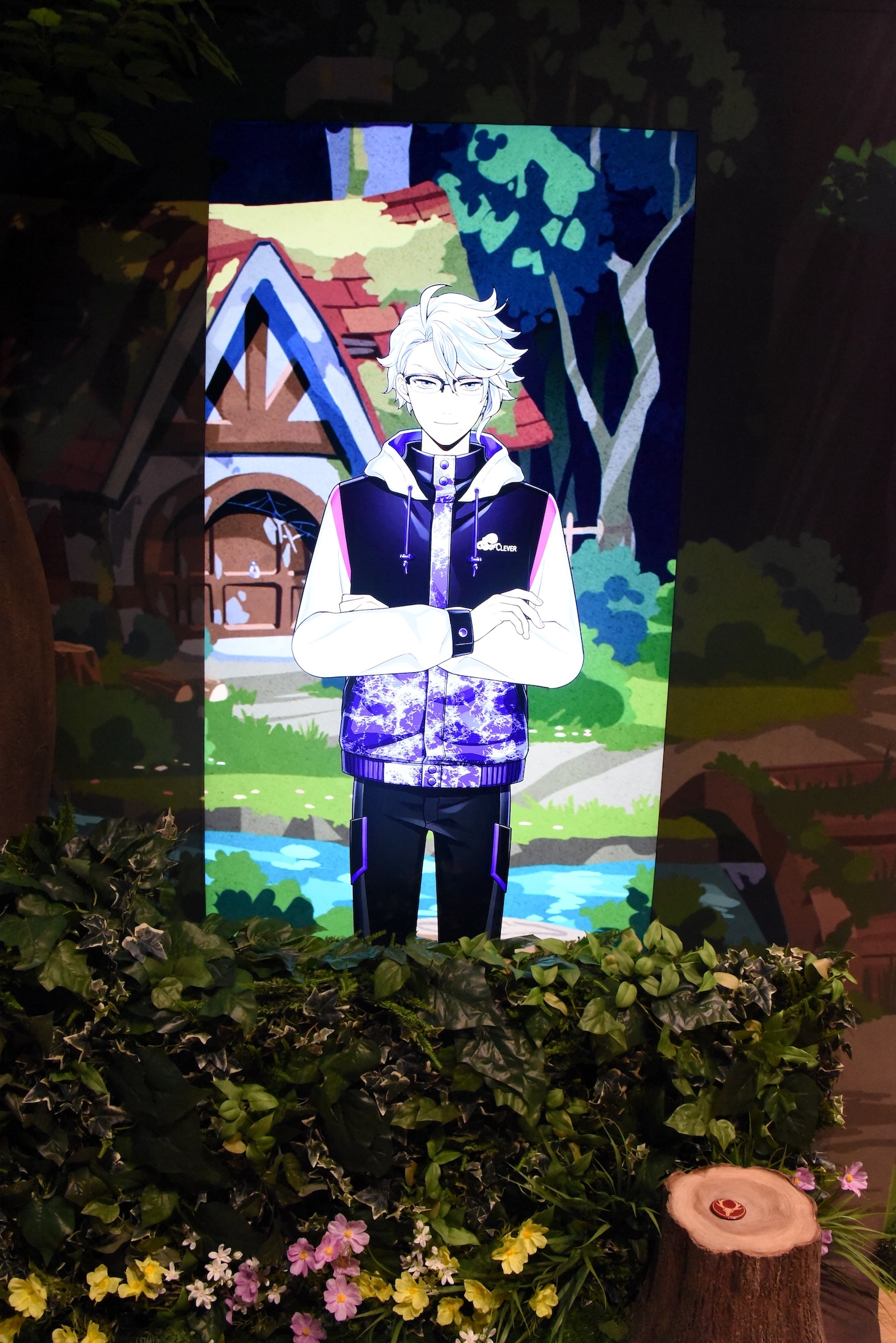 「ディズニー ツイステッドワンダーランド展 Seasonal Memories」より、「バルガスCAMP！」のコーナー