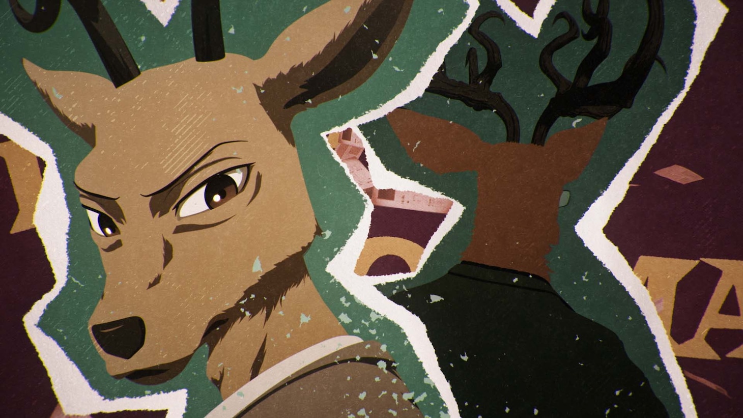 アニメ「BEASTARS FINAL SEASON」Part2のオープニング映像より