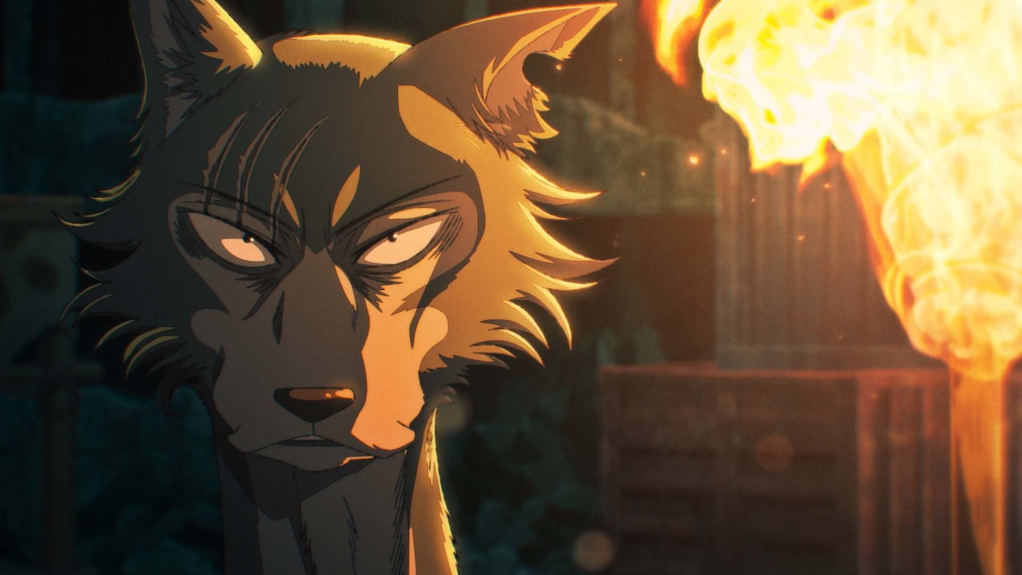 アニメ「BEASTARS FINAL SEASON」Part2のオープニング映像より